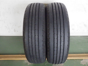 225/70R16 117/115L ブリヂストン R202 中古 7分山 2本セット サマータイヤ 2019年製 L17242