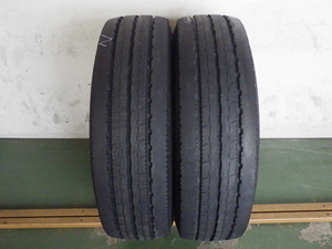 225/70R16 117/115L 12PR ヨコハマ LT 151R 中古 7分山 2本セット サマータイヤ 2020年製 L17247