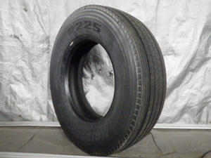 275/80R22.5 151/148J ブリヂストン R225 中古 9.9分山 1本のみ サマータイヤ 2021年製