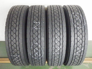 225/80R17.5 123/122L M-80C-170 中古再生 4本セット オールシーズンタイヤ L17262