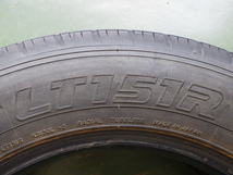 225/60R17.5 116/114L 12PR ヨコハマ LT 151R 中古 7分山 4本セット サマータイヤ 2017年製 L17277_画像3