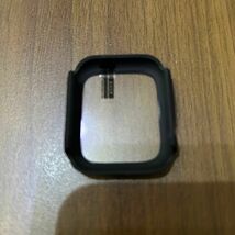 AOOMO Apple Watch ケース Series7 41mm アップルウォッチ保護カバー ガラスフィルム 一体型 ブラック_画像3