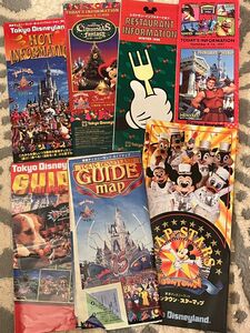 ディズニーランド　ガイドブック　ガイドマップ　トゥデイ　1990年代