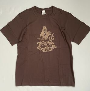 ナンバーナイン numbernine 02aw ジョージ期 プリント Tシャツ サイズ4 ブラウン 23052