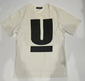 アンダーカバー undercover Uロゴ プリントTシャツ サイズM ホワイト 23026