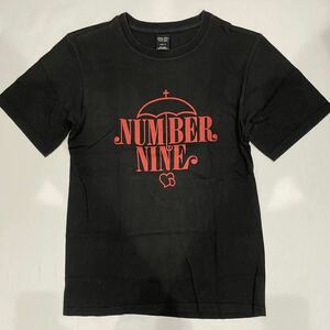 ナンバーナイン numbernine 05ss エミリー期 ナンバーナインロゴ Tシャツ サイズ3 ブラック 23031