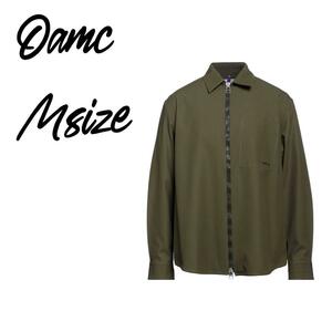 OAMC IAN SHIRT ジップシャツ Mサイズ JP:XL～ グリーン