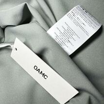 OAMC IAN SHIRT ジップシャツ Lサイズ ライトグリーン くすみ_画像8