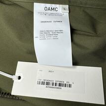 OAMC IAN SHIRT ジップシャツ Lサイズ オリーブグリーン_画像7