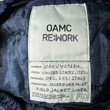 OAMC RE:WORK キルティング ライナー ベスト M_画像8