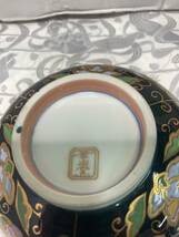 【中古】大阪引取限定　茶碗　蓋付き　食器　皿　セット販売　金絵　和食器【KTC1F116】_画像7