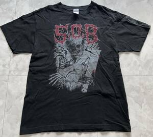 S.O.B tシャツnapalm death lipcream outo gism judgement deathside gauze brutal truth