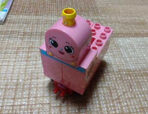 ポッポちゃん　アンパンマン　ブロックラボ