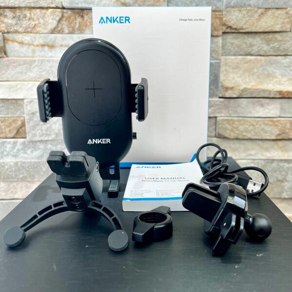 ANKER PowerWave 7.5 Car Mount・A2551 一部破損あり