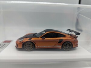 未開封 良番 限定32台 1/43 AXELLWORKS特注 EM574AX2 EIDOLON Porsche 911(991.2)GT3RS Weissach package 2018 メイクアップ アイドロン