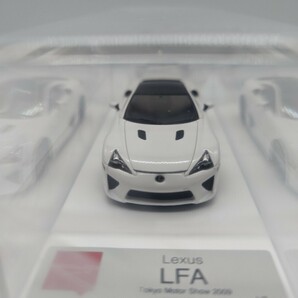 未開封 MAKE UP製 限定80台 1/43 EM550 EIDOLON Lexus LFA Tokyo Motor Show 2009 Whitest White レクサス メイクアップ アイドロンの画像7