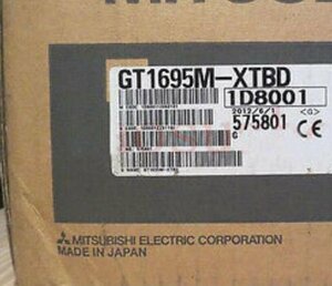 【新品◆未使用◆三菱電機・MITSUBISHI】型番：GT1695M-XTBD プログラマブル表示器 タッチパネル・【6ヶ月保証】