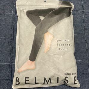 ベルミス BELMISE パジャマレギンス 着圧レギンス ビターグレー