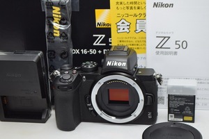 美品★Nikon ニコン Z 50 ボディ★元箱付・ショット数少なめ