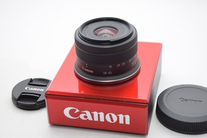 極上品★Canon キヤノン RF-S 18-45mm F4.5-6.3 IS STM★