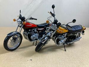 ◆FQ147 バイク 模型 2台まとめ KAWASAKI 900 Z1　ミニチュア　コレクション　置物　ミニカー　オートバイ◆T