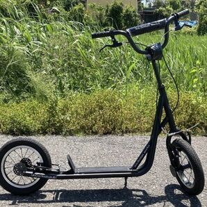 ◆J14 底値！75%off ★新品★ キックスケーター 12.5インチ scoot-FK マットブラック 定価：44,000円【 直接引取り大歓迎】◆の画像1