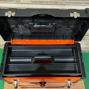 ◆FU23 ●未使用● 移動タイヤ付き ツールチェスト4段 MINATO TB-40DX(OR)オレンジ 工具箱 ツールチェスト◆Tの画像5