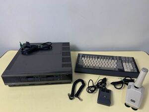 ◆FX90 富士通 パソコン FM77AV-2 オーディオ VISUAL/KEYBOARD N860-2794-T001　コンピューター　パソコン◆T