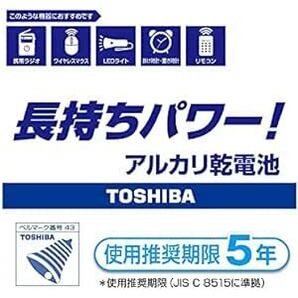 東芝(TOSHIBA) アルカリ乾電池 単4形1パック100本入 LR03L 100の画像2