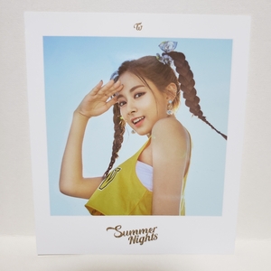 【送料120円】TWICE★Summer Nights ポラロイド ポストカード★ツウィ 美品