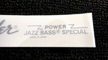 ★説明書&保証付き！◆Fender Japan 稀少モデル！Jazz Bass／PJBSP◆モダン ロゴ デカール ベース JB 補修/リペア◇オリジナル フェンダー_画像3