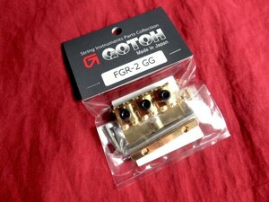 ★新品セール/最安値★GOTOH／FGR-2-GG／41mm ロックナット・パーツフルセット◆国産 高精度 FRT/フロイドローズ ストラト G/ゴールド/Gold