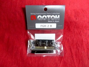 ★新品セール/最安値★GOTOH／FGR-2-B／41mm ロックナット・パーツフルセット◆国産 高精度 FRT/フロイドローズ ストラト/ST ブラック/BK