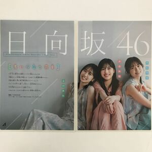 『雑誌グラビアラミネート加工』Y-2313渡部美穂＆丹生明里＆金村美玖(超人気アイドル・日向坂46)B5 6枚12P少年マガジン2022年6月8日号※15