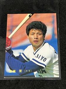 カルビープロ野球カード 87年　231番　屋鋪要　大洋ホエールズ