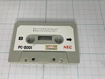 NEC ポケコン用 データレコーダー PC-2081 DR-350 プログラムデータ付き ジャンク品_画像5