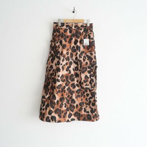 2023 / 未使用 / MAISON SPECIAL メゾンスぺシャル / Leopard Cargo Flare Skirt レオパードスカート 38 / 21231515306 / 2312-0581