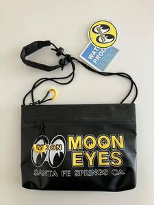 MOONEYES( moon I z) water proof sakoshu bag / shoulder bag / black 