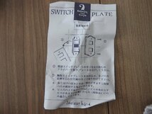 ★☆【送料無料】スイッチプレート　スイッチカバー　陶器製　アンティーク　３穴☆★_画像4