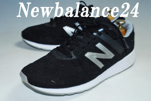 ◆DSC6184◆驚愕の2222円完全売り切り！New Balance◆ニューバランス/NB24/27.5㎝/D/ブラック/ロー/良品◆存在感抜群！注目の１足！