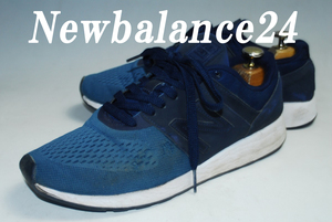 ◆DSC6247◆驚愕の1777円完全売り切り！New Balance◆ニューバランス/NB24/27㎝/D/ブルー/ネイビー/ロー◆存在感抜群！注目の１足！