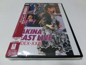 中森明菜 イースト・ライヴ インデックス23 5.1 version DVD 新品