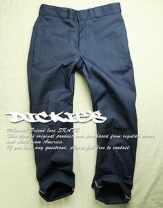 Dickies (ディッキーズ) ワークパンツ 無地 ORIGINAL 874 WORK PANT Navy ネイビー (W36×L32)