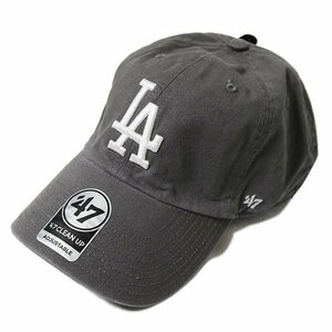 ’47 (フォーティセブン) FORTYSEVEN ドジャース (ロサンゼルス) キャップ 帽子 Dodgers ’47 CLEAN UP Dark Gray