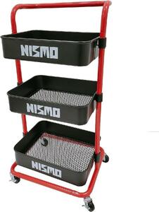 日産公式ライセンス品 NISSAN オフィシャルグッズ NISMO（ニスモ）三段ラック (NIS-3DL8000)