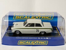 スケーレックストリック　フォード ロータス コルチナ（SCALEXTRIC 1/32 スロットカー）中古品_画像1