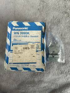 【F370】Panasonic WN 3990K パネルはさみ金具（3～10mm壁用） 16セット入（1セット：金具2コ・ねじ2）パナソニック