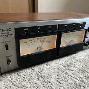 TEAC ティアック AP-300 PEAK METER UNIT ピークレベルメーター オーディオ機器 通電OKの画像2