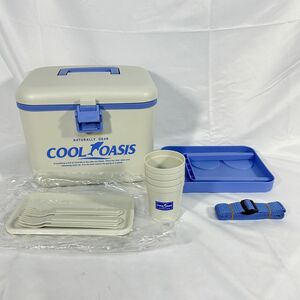 未使用品 新品 COOL OASIS クール オアシス クーラーボックス ピクニックセット アウトドア キャンプ T-130 ゴイチ（株）