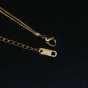 【1円スタート】gold necklace K18 刻印 18k レディース ネックレス ペンダント 18k gp 鍍金 プレゼント ギフト 331の画像3